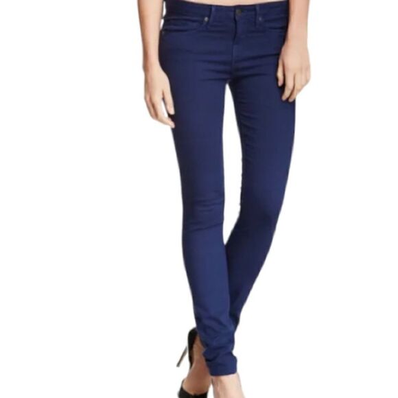 Vince Arctic Blue 5 Pocket Skinny Jeans Size 27 - Picture 1 of 11